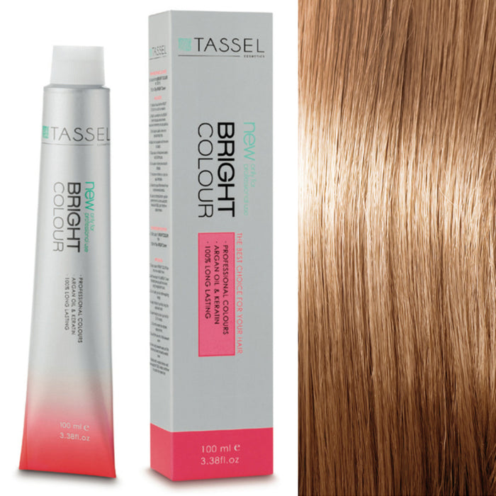 Tinte con Aceite de Argán y Queratina 100 ml - Tassel : 9.32 Rubio muy claro beige - 1