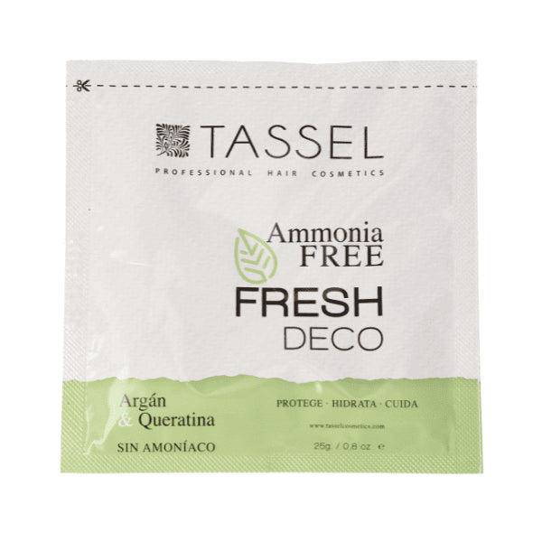Decoloración sin Amoniaco con Argán y Queratina 25gr - Tassel - 1