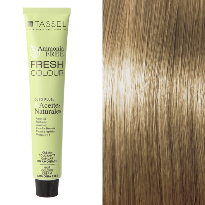 Tinte Fresh Colour sin Amoniaco 100ml - Tassel : 9.1 - Rubio muy claro ceniza - 1