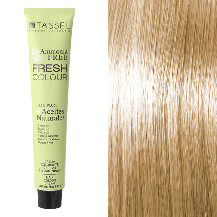 Tinte Fresh Colour sin Amoniaco 100ml - Tassel : 12.1 Super aclarante rubio ceniza - 1