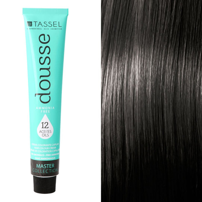 Tinte Dousse Sin Amoniaco - 29 Tonos Diferentes - 100 ml - Tassel - Tassel : 3 Castaño Oscuro - 1