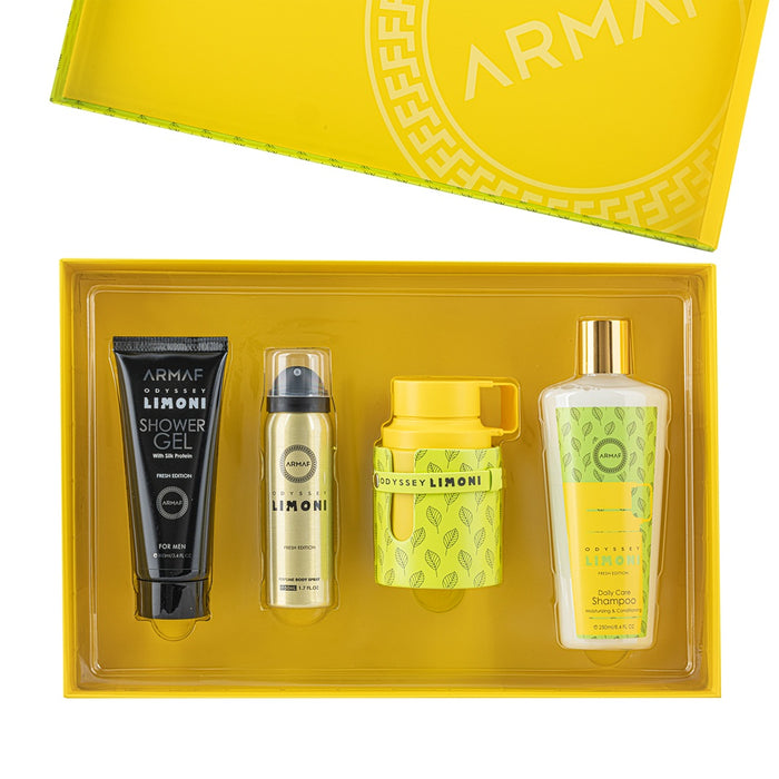 4 Gs Ar Od Limoni Sh Gel Bd Spr Edp Sham - Armaf - 1