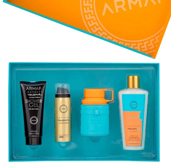 4 Gs Ar Od Mandarinsky Elixir Shw Gel Bdy Spr Edp Sham - Armaf - 1