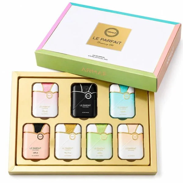 7pc Gift Set Miniature  Le Parfait  15 ml X7 Items  Edp - Armaf - 1