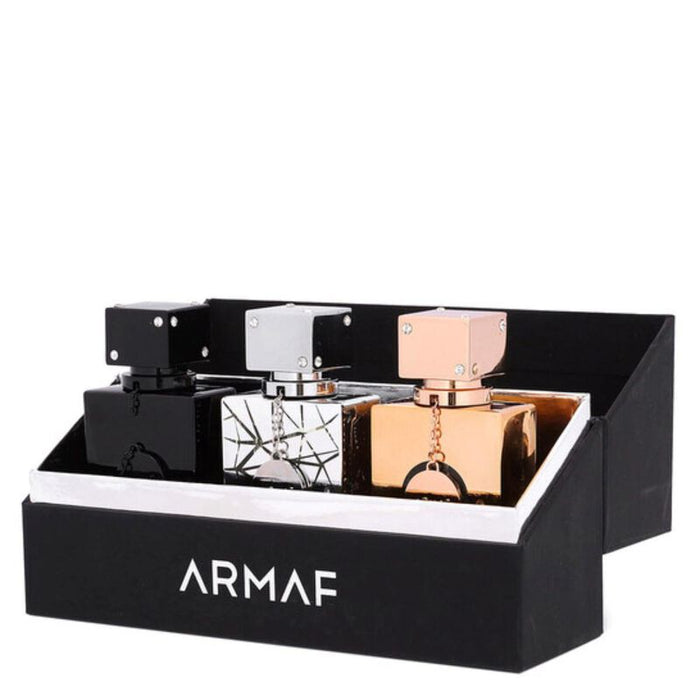 3pc Gift Set  Club de Nuit Intense  Sillage  Milestone 30 ml Parfum - Armaf - 1