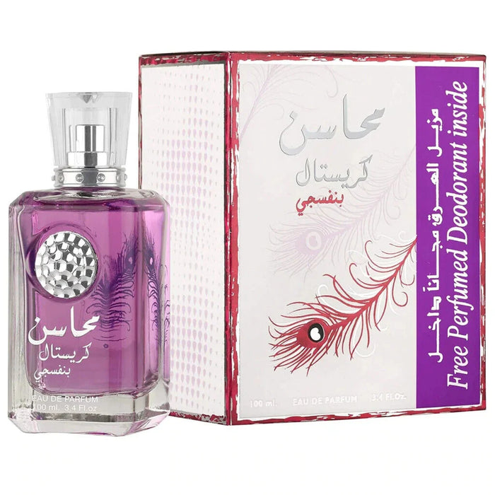 Mahasin Crystal Edp 100 ml - Lattafa - 1
