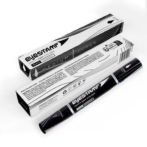 Delineador de Ojos + Sello Eyeliner  Eyestamp Black - Small - Trending Pro - 2