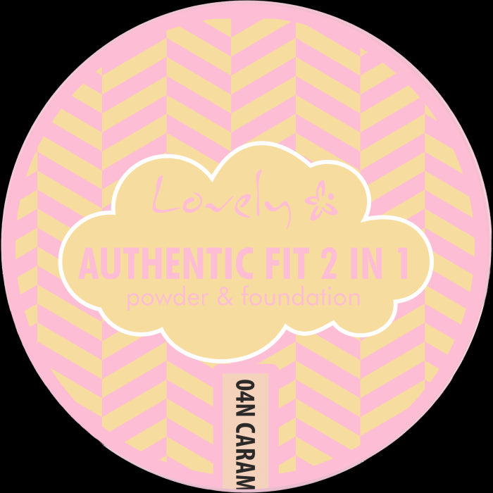 Maquillaje y Polvo 2 en 1 Authentic Fit - Lovely : N4 - 1