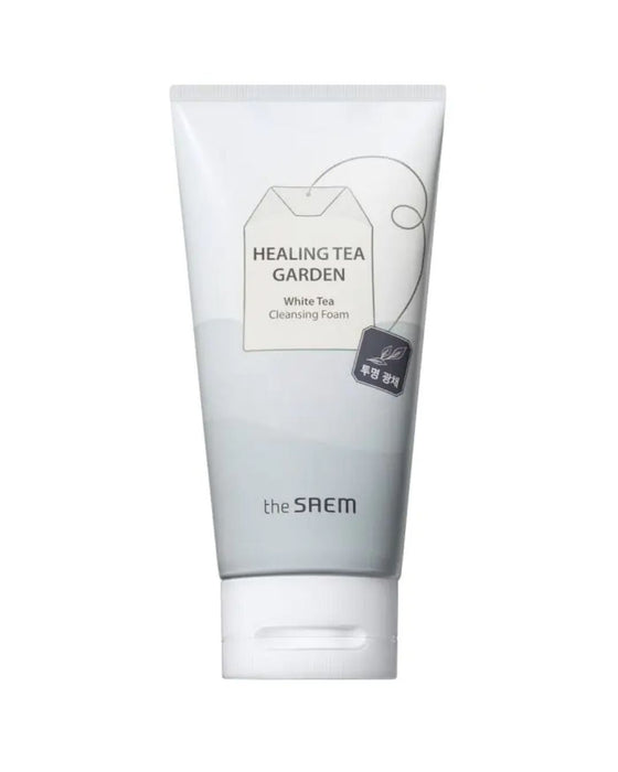 Healing Tea Garden White Tea Cleansing Foam_espuma Limpieza Te Blanco_150ml - The Saem - 1