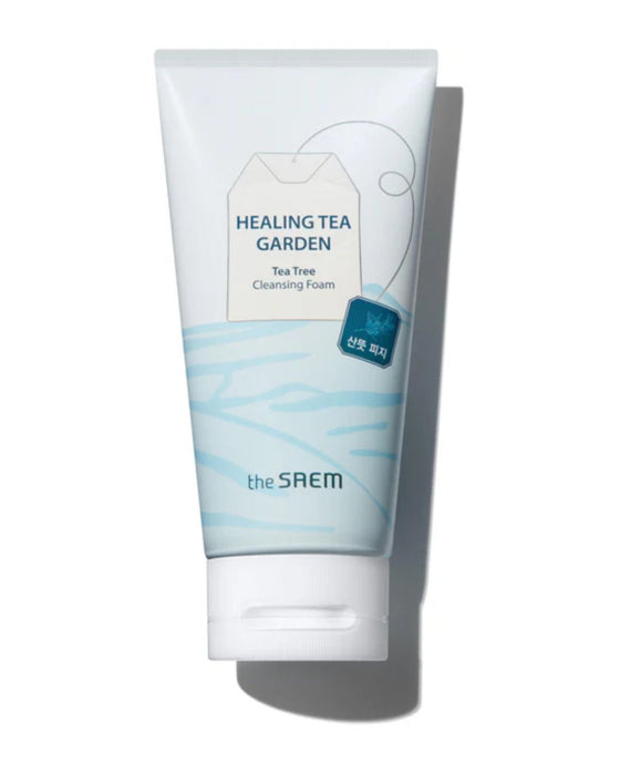 Healing Tea Garden Tea Tree Cleansing Foam_ Espuma Limpieza Arbol de Te_150ml - The Saem - 1