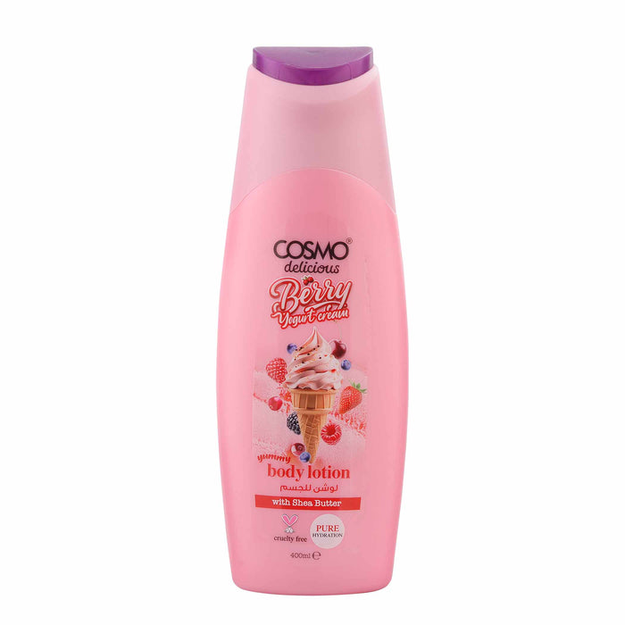 Body Lotion Yogurt Berry 200ml Delicious - Cosmo - 1
