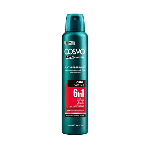 Roll on Men Advanced Antiperspirant Deodorant Spray Pure Sport 250 ml - Cosmo - 1