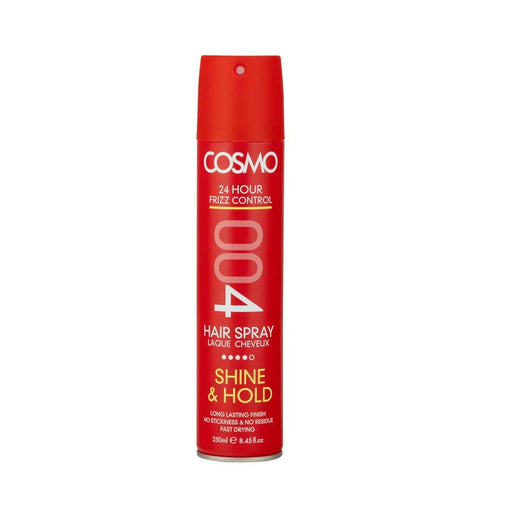 Hair Care Shine and Hold 004 Hair Spray 250ml  Can - Cosmo - 1