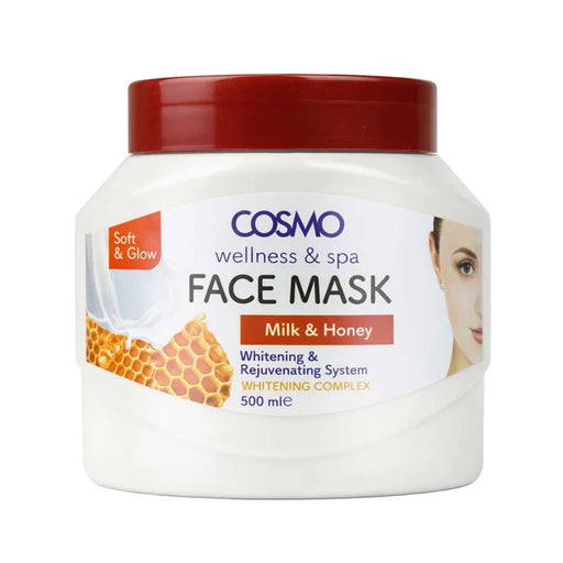 Face Care Milk and Honey Face and Mask 500ml - Cosmo - 1