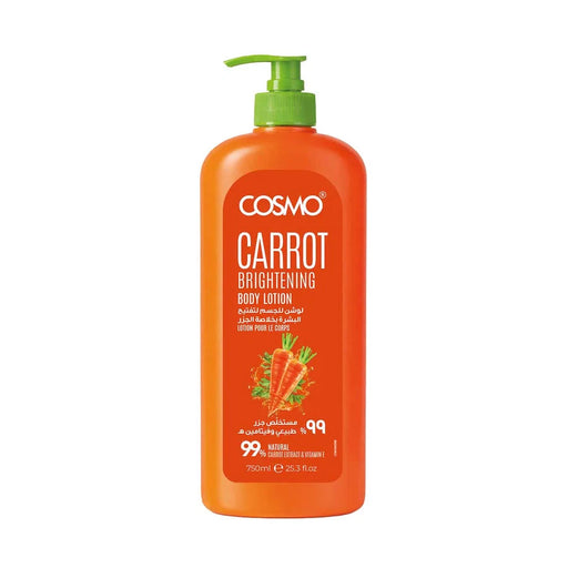 Body Care Carrot Body Lotion  99% Natural  750ml - Cosmo - 1