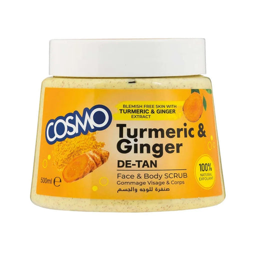 Face Care Scrub Face and Body Turmeric and Ginger   500ml - Cosmo - 1