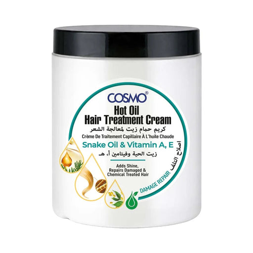 Hair Care Hot Oil Hair Treatment Cream Snake Oil 1000ml - Cosmo - 1