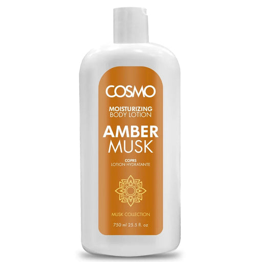 Body Care Moisturizing Amber Musk Body Lotion   750ml - Cosmo - 1