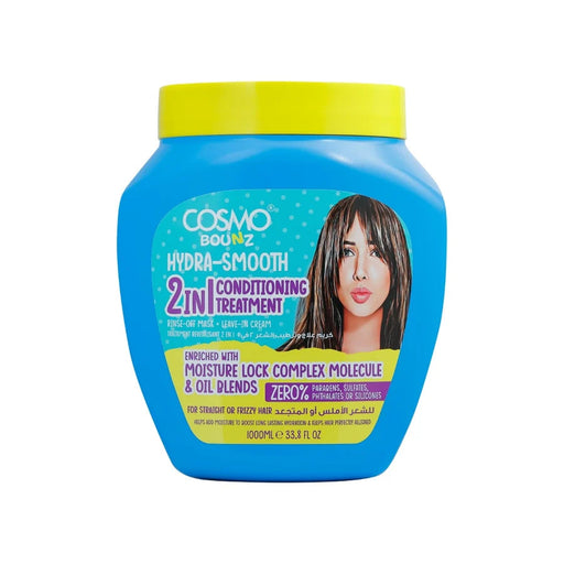 Bounz Hair Treatment 2in1 Hydra 1000ml - Cosmo - 1