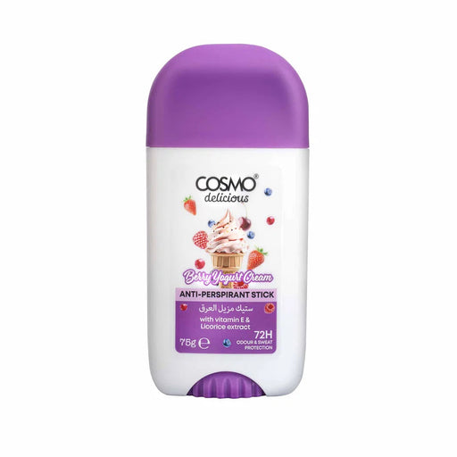 Delicious Body Anti Perspirant Deodorant Berry 75g - Cosmo - 1