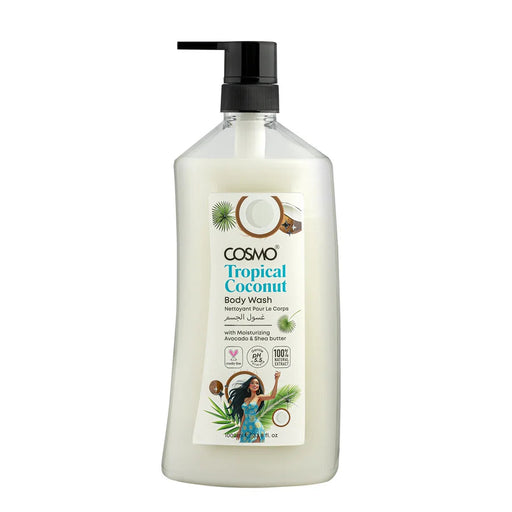Body Care Body Wash Tropical Coconut 1000ml - Cosmo - 1