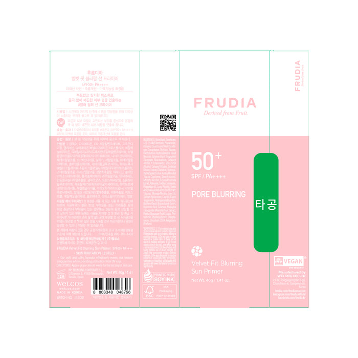 Primer Solar Velvet Fit Blurring 40gr - Frudia - 1