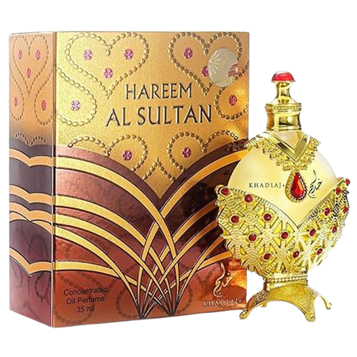 Aceite de Perfume Hareem Sultan 35ml - Khadlaj : Gold - 1