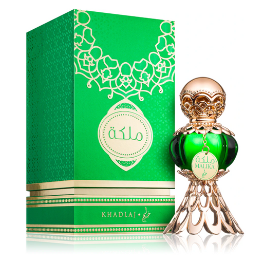 Aceite Perfumado para Mujer Malika Green 15ml - Khadlaj - 1