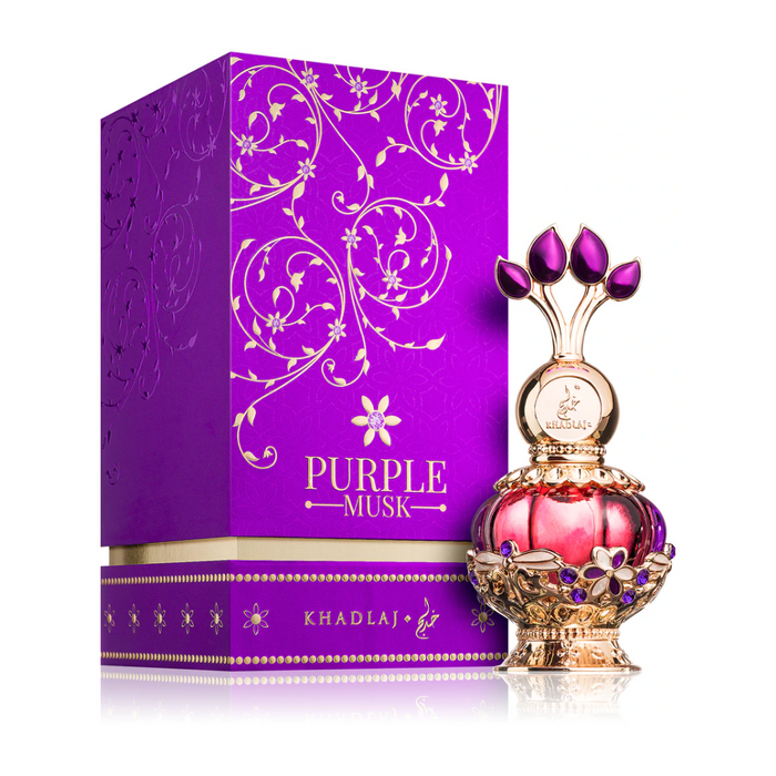 Aceite Perfumado Purple Musk 20ml - Khadlaj - 1