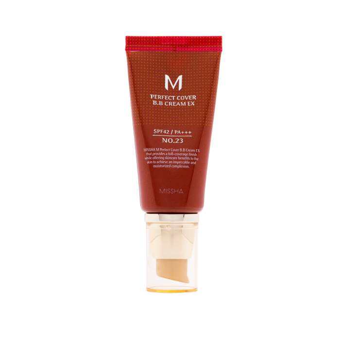 BB Cream M Perfect Cover Ex Spf42 Pa+++  50ml  - Missha : 23 - 1