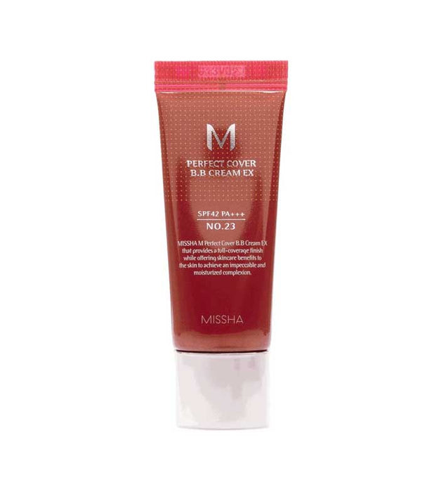 BB Cream Perfect Cover SPF42 Pa+++  20ml - Missha : 23 - 1