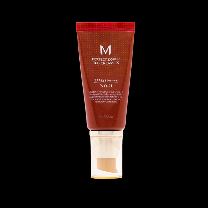 BB Cream M Perfect Cover Ex Spf42 Pa+++  50 ml  - Missha : 21 - 1