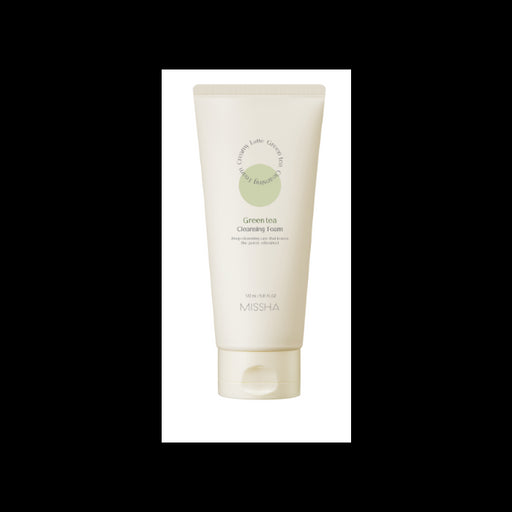 Espuma Limpiadora Creamy Latte Té Verde 180ml - Missha - 1