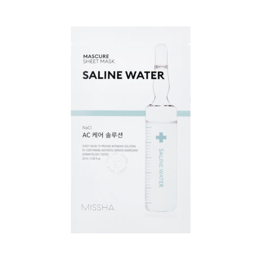 Mascarilla Facial Agua Salina - AC Care Solution - Missha - 1