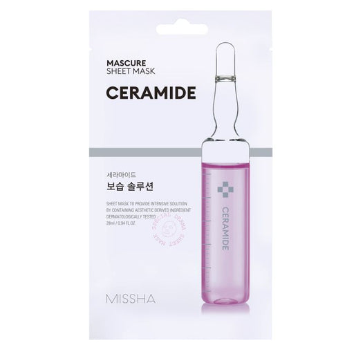 Mascarilla Facial Moisture Barrier Solution - Ceramide - Missha - 1