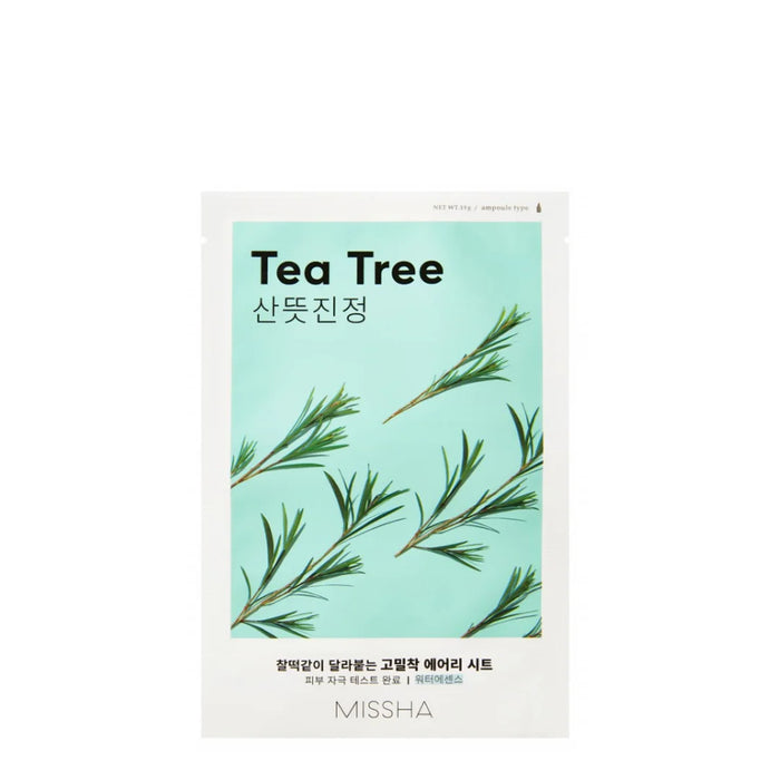 Airy Fit Sheet Mask Tea Tree - Missha - 1