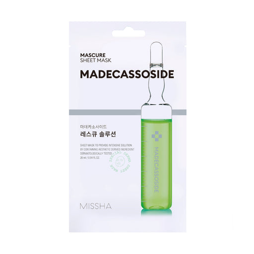 Mascarilla Facial Rescue Solution - Madecasoside - Missha - 1