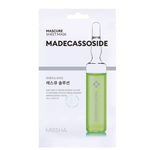 Mascarilla Facial Rescue Solution - Madecasoside - Missha - 1