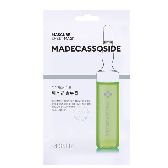 Mascarilla Facial Rescue Solution - Madecasoside - Missha - 1