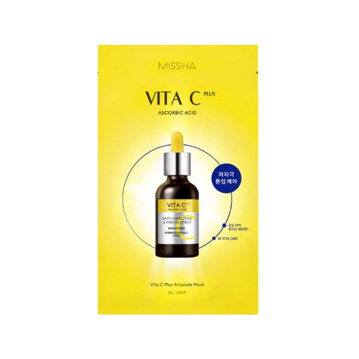 Mascarilla Hidratante e Iluminadora Vitamina C + - Missha - 1