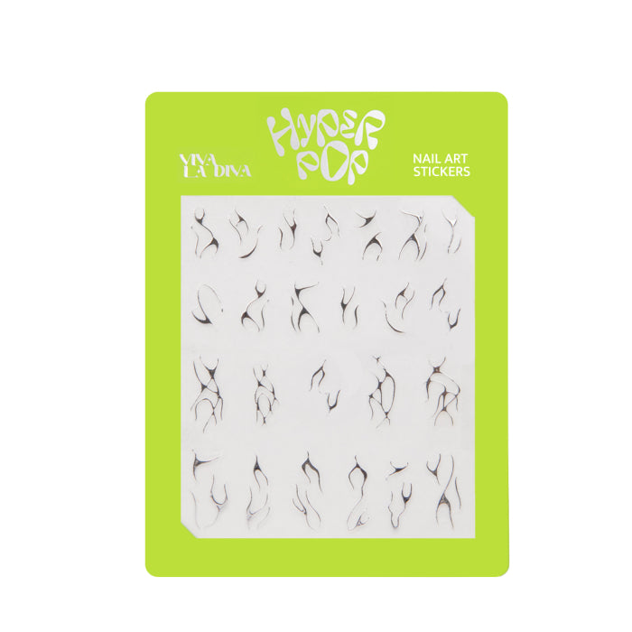 Hyperpop Nail Art Stickers - Viva la Diva - 1