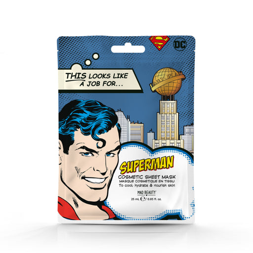 Superman Cosmetic Sheet Mask - Mad Beauty - 1