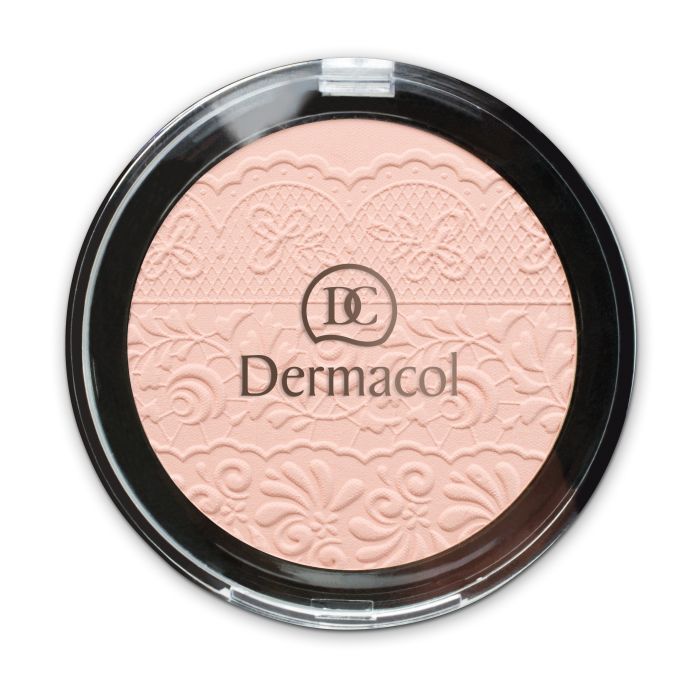 Polvos Compactos Matificantes Powder with Relief - Dermacol : 02 - 1