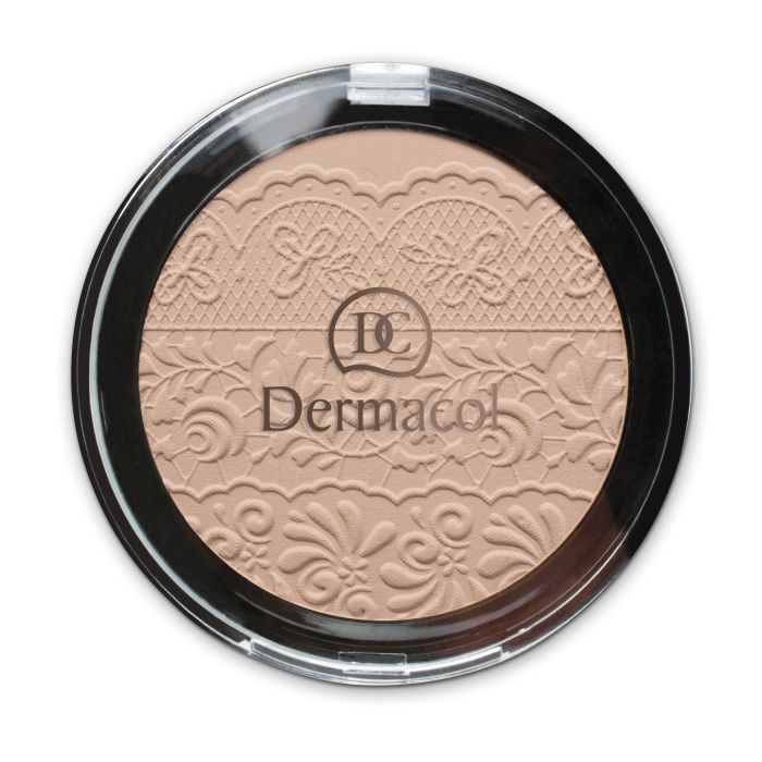 Polvos Compactos Matificantes Powder with Relief - Dermacol : 04 - 1