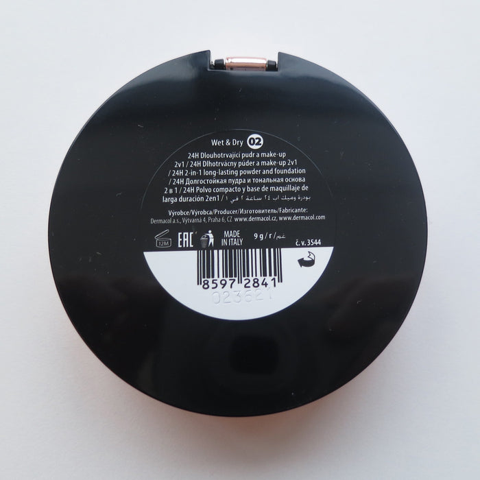Maquillaje en Polvo 24h Long-lasting - Dermacol : 02 - 2
