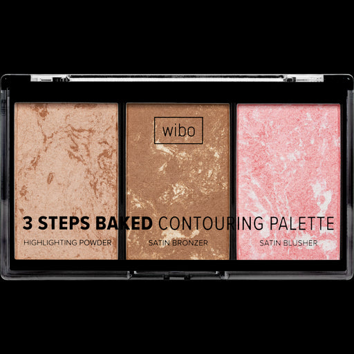 Wibo 3 Steps Baked Contouring Palette - Wibo - 1
