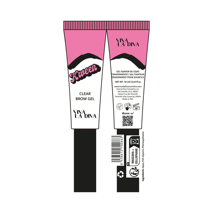 Gel Fijador de Cejas Kween - Viva la Diva - 1