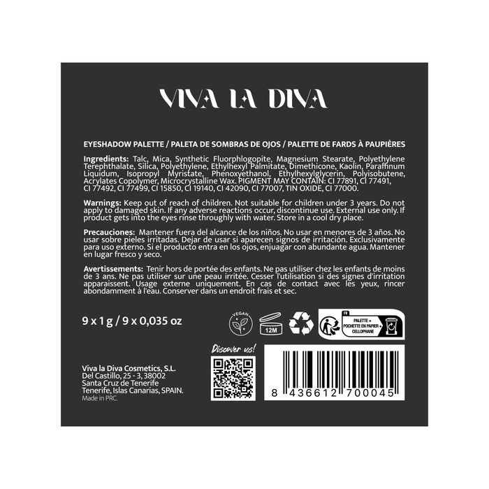 Paleta de Sombras Mood Guilty - Viva la Diva - 1