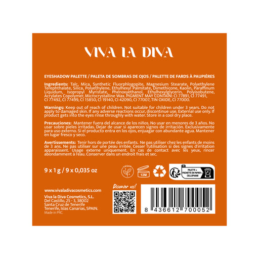 Paleta de Sombras Mood Savage - Viva la Diva - 1