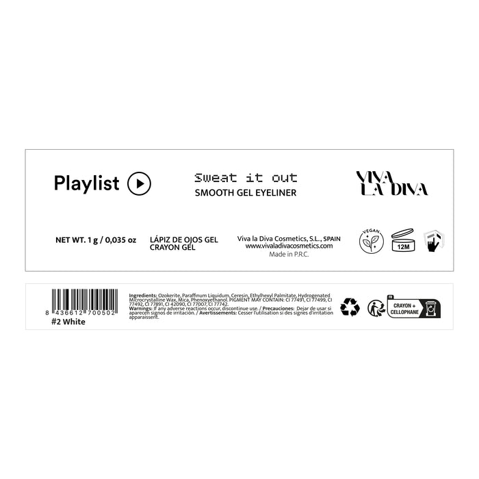 Eyeliner en Gel Playlist Smooth - Viva la Diva : Sweat It out - 1